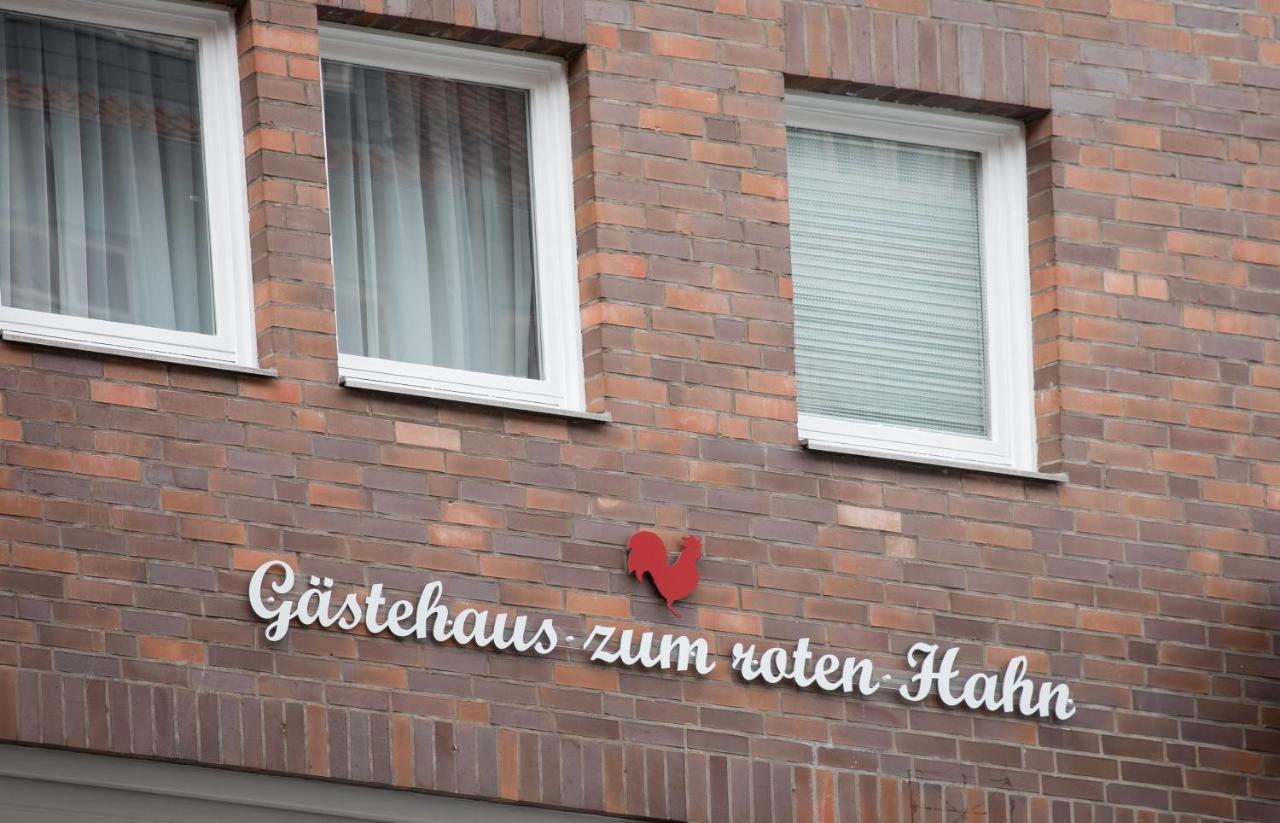 Gaestehaus Zum Roten Hahn Lüneburg Dış mekan fotoğraf